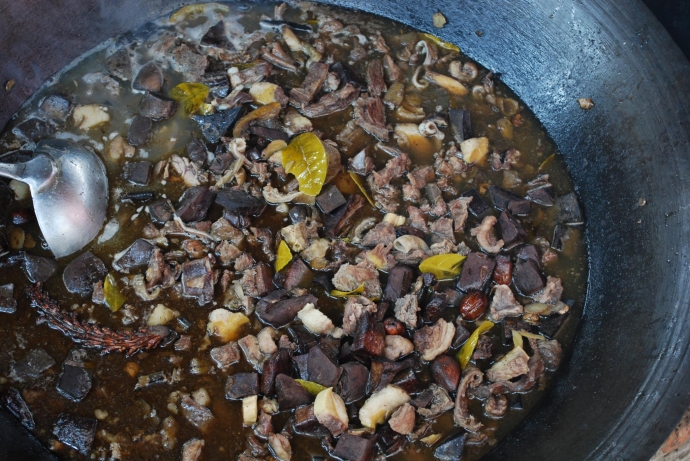 Cách chế biến món thắng cố ở Sapa