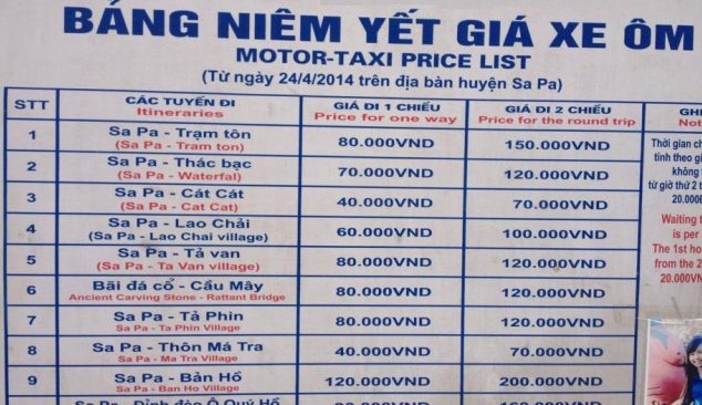 Kinh nghiệm thuê xe máy ở Sapa hiệu quả và tiết kiệm nhất-2