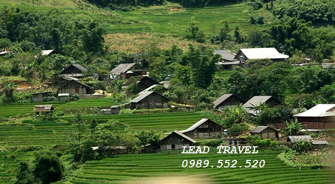 khách sạn ở Bản Lác Mai Châu