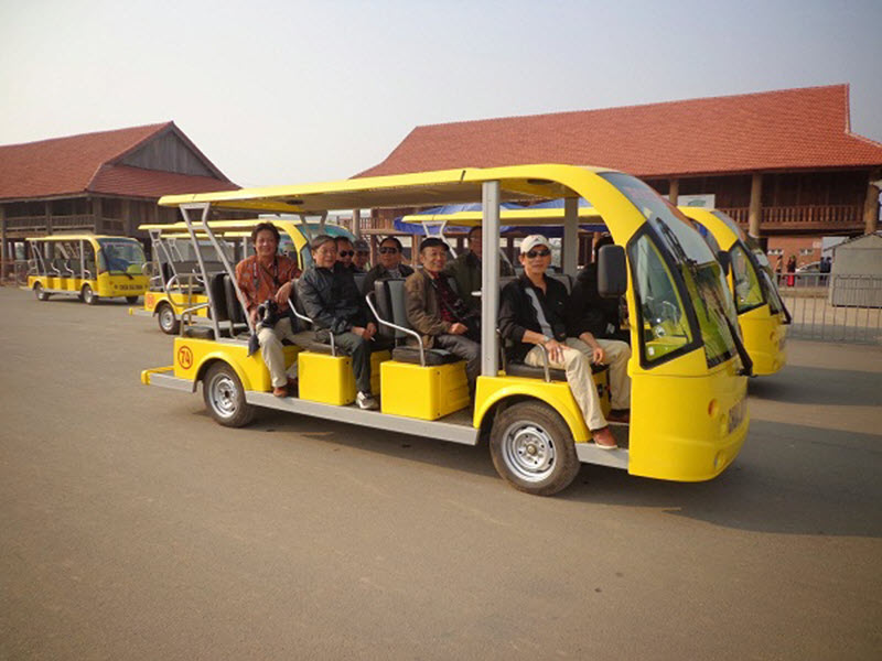 giá vé xe điện chùa bái đính